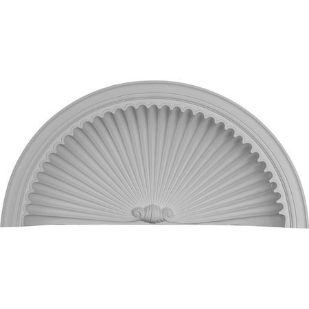 Ekena Millwork 37 5/8"W x 17 3/4"H x 10 1/4"D Edwards Wall Niche Cap NCH37X17ED